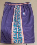 NBA Phoenix Suns fashion design shorts Violet imprimé